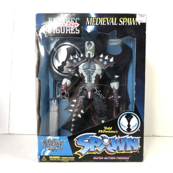 Todd McFarlane's Ultra-Action Figure 12" Super Size MEDIEVAL SPAWN New In Box - Picture 1 of 9